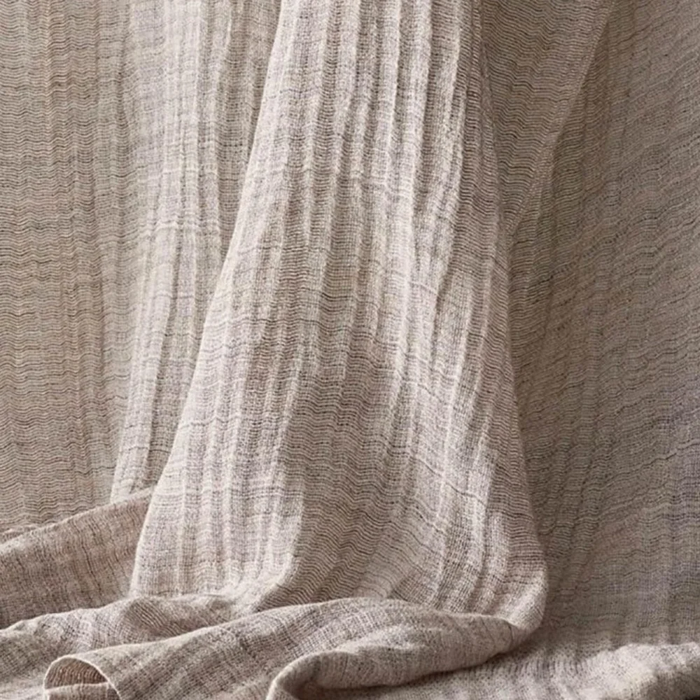 1 left! Restoration Hardware Italian linen gauze curtain panel. Sz 50X108